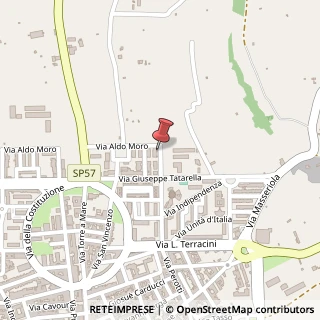 Mappa Via San Vincenzo, 38, 70016 Noicàttaro, Bari (Puglia)