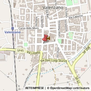 Mappa Via Muraglie,  13, 70010 Valenzano, Bari (Puglia)