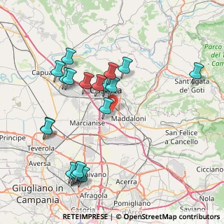 Mappa Via Appia località, 81100 Caserta CE, Italia (9.2535)