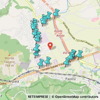 Mappa Via Pezza, 82011 Rione Tavernola , Italia (1.0425)
