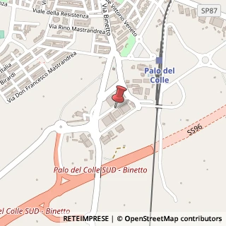 Mappa Via Binetto, 17, 70027 Palo del Colle, Bari (Puglia)