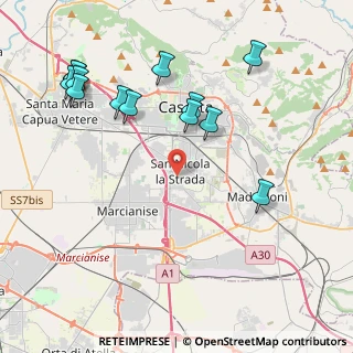 Mappa Via Firenze, 81020 San Nicola La Strada CE, Italia (5.04538)