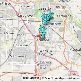 Mappa Via Firenze, 81020 San Nicola La Strada CE, Italia (1.76385)