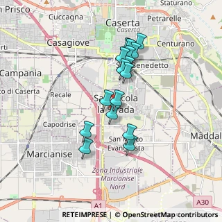 Mappa Via Firenze, 81020 San Nicola La Strada CE, Italia (1.58313)