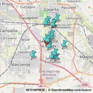 Mappa Via Firenze, 81020 San Nicola La Strada CE, Italia (1.32875)