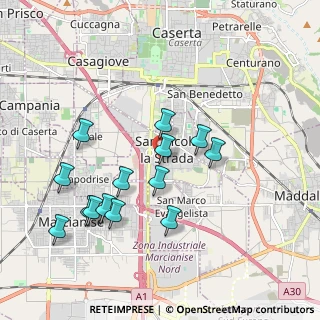 Mappa Via Firenze, 81020 San Nicola La Strada CE, Italia (2.03357)