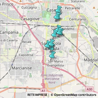 Mappa Via Firenze, 81020 San Nicola La Strada CE, Italia (1.41818)