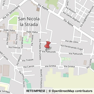 Mappa Via C. Patturelli, 3, 81020 San Nicola la Strada, Caserta (Campania)