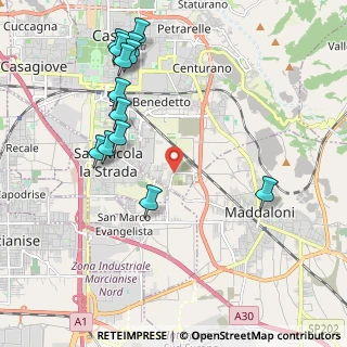 Mappa Via Thomas Alva Edison, 81100 Caserta CE, Italia (2.52769)