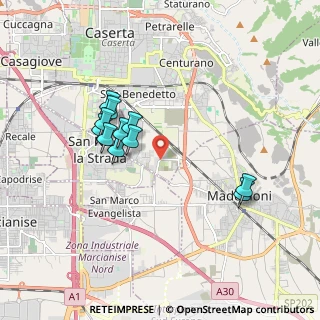 Mappa Via Thomas Alva Edison, 81100 Caserta CE, Italia (1.74182)