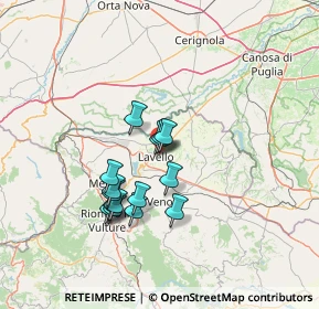 Mappa Piazza Plebiscito, 85024 Lavello PZ, Italia (12.122)