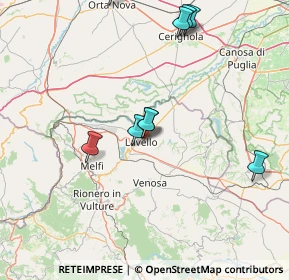 Mappa Piazza Plebiscito, 85024 Lavello PZ, Italia (28.415)