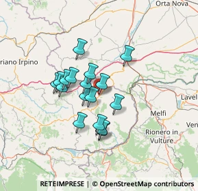 Mappa SS303, 83046 Lacedonia AV, Italia (10.82059)