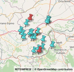 Mappa SS303, 83046 Lacedonia AV, Italia (12.1675)