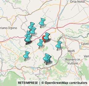 Mappa SS303, 83046 Lacedonia AV, Italia (12.09)
