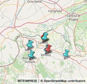 Mappa Corso Giustino Fortunato, 85024 Lavello PZ, Italia (10.25727)