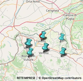 Mappa Corso Giustino Fortunato, 85024 Lavello PZ, Italia (12.25722)