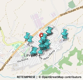 Mappa Via Vittorio Veneto, 85024 Lavello PZ, Italia (0.309)