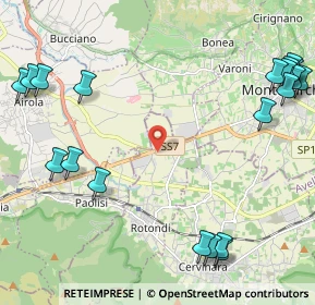 Mappa Via Appia, 83017 Rotondi AV, Italia (3.3295)