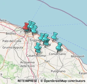 Mappa Via Torre a Mare, 70016 Noicattaro BA, Italia (9.85188)