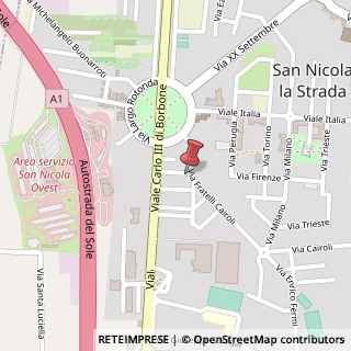 Mappa Via Pitagora, 16, 81020 San Nicola la Strada, Caserta (Campania)