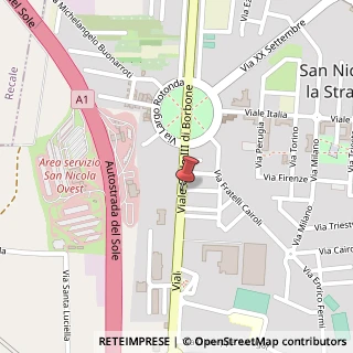 Mappa Viale Carlo III di Borbone, 225, 81020 San Nicola la Strada, Caserta (Campania)