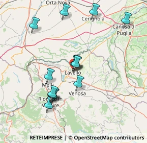 Mappa Via Enrico Toti, 85024 Lavello PZ, Italia (15.69857)