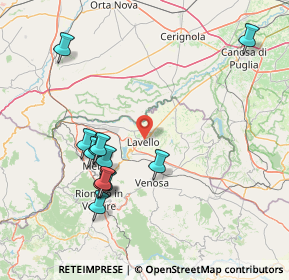 Mappa Via Enrico Toti, 85024 Lavello PZ, Italia (17.41583)