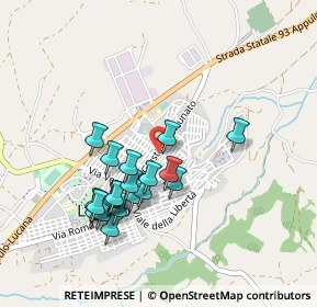 Mappa Via Enrico Toti, 85024 Lavello PZ, Italia (0.4565)