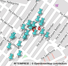 Mappa Via Enrico Toti, 85024 Lavello PZ, Italia (0.05185)