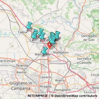 Mappa Via Milano, 81020 San Nicola La Strada CE, Italia (4.35077)