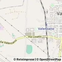 Kaart Valenzano