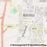 Hartă Bitritto