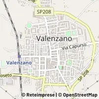 Hartă Valenzano