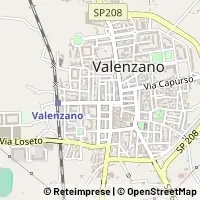 Hartă Valenzano