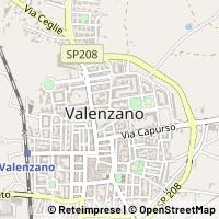 خريطة Valenzano