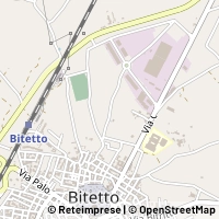 Mapa Bitetto