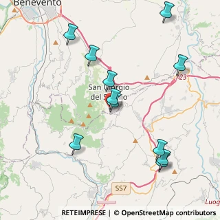 Mappa Via San Francesco D'Assisi, 82010 San Nazzaro BN, Italia (4.64545)