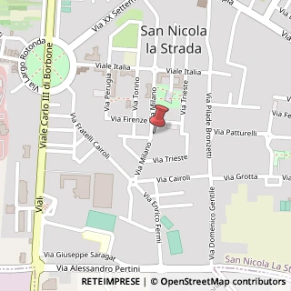 Mappa Via Milano, 15, 81020 San Nicola la Strada, Caserta (Campania)