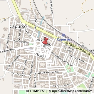 Mappa Piazza Gramsci, 51, 70010 Capurso, Bari (Puglia)