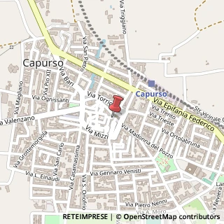 Mappa Piazza Umberto, 1, 70010 Capurso, Bari (Puglia)