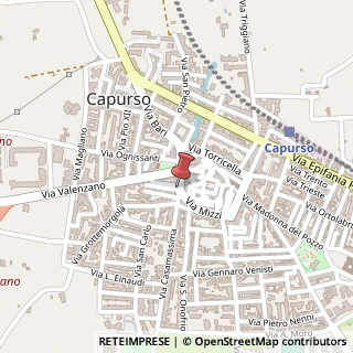 Mappa Piazza Marconi,  3, 70010 Capurso, Bari (Puglia)