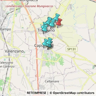 Mappa Via Trieste, 70010 Capurso BA, Italia (1.36)