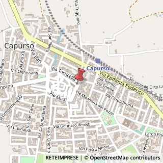 Mappa Piazza umberto i 22, 70010 Capurso, Bari (Puglia)