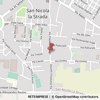 Mappa Via P. Bronzetti, 142, 81020 San Nicola la Strada, Caserta (Campania)