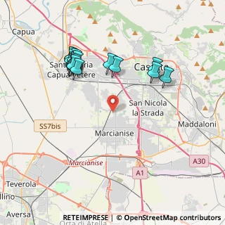 Mappa Via San Pietro Parco San Pietro Palazzo B SNC, 81020 Capodrise CE, Italia (4.40313)