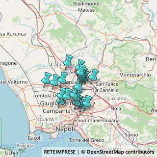 Mappa SS 87, 81020 San Nicola la Strada CE, Italia (10.132)