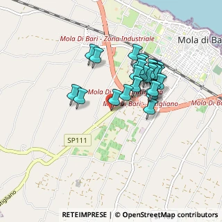 Mappa SP Mola Di Bari-Rutigliano, 70042 Mola di Bari BA, Italia (0.82069)