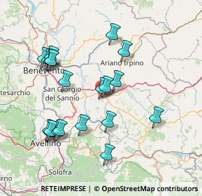 Mappa Via dei Giardini, 83036 Mirabella Eclano AV, Italia (16.5325)