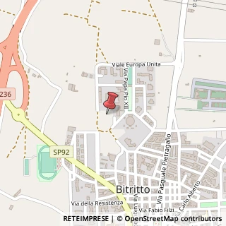 Mappa Via Santa Teresa di Lisieux, 70020 Bitritto BA, Italia, 70020 Bitritto, Bari (Puglia)